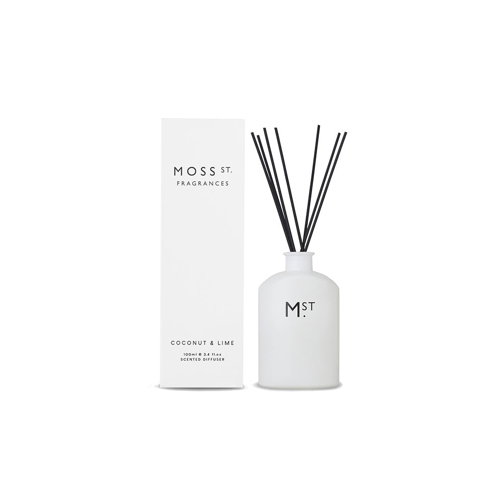 MOSS ST DIFFUSER 101ML - COCONUT & LIME